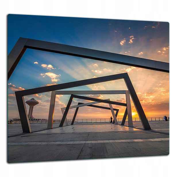Skleněná Ochranná Deska Panel Lepidlo 65x60 Kus