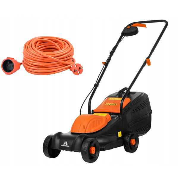 Elektrická sekačka Yard Force YF-EMU32A 1000 W 320 mm prodlužovací kabel 20 m