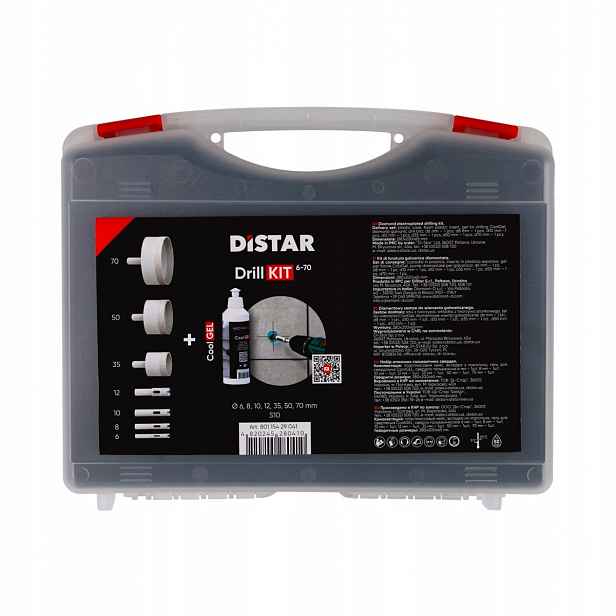 Sada pro vrtání DrillKIT 6-70 CoolGEL