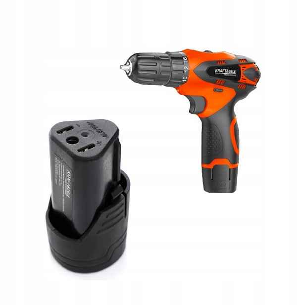 Kraft&dele Aku Šroubovák Akumulátorová Vrtačka 18V 1300 mAh Led Kufr KD3066