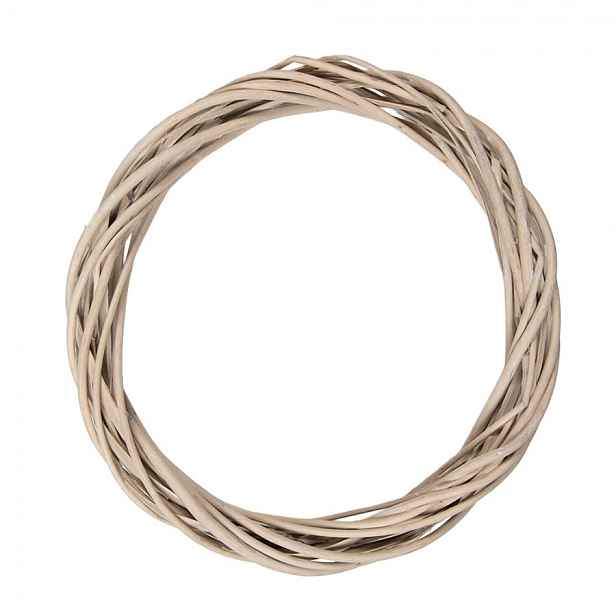 Přírodní ratanový věnec Wreath Rattan M - Ø 30*4 cm Clayre & Eef
