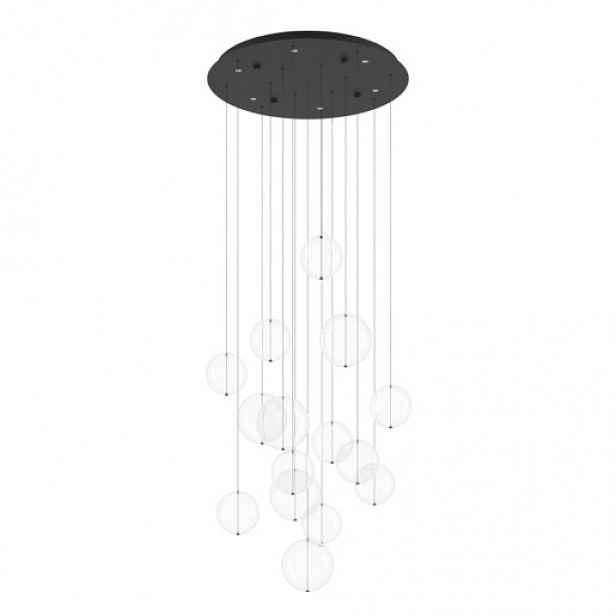 LED Závěsné osvětlení Eglo ESPARDELLO černá 390333