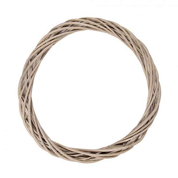 Přírodní ratanový věnec Wreath Rattan L - Ø 40*4 cm Clayre & Eef