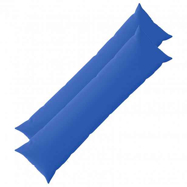 vidaXL Povlak na polštář 2 pcs HEERLEN Královská modrá 40 x 145 cm
