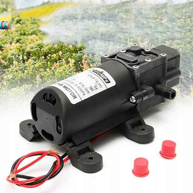 Samonasávací Čerpadlo 12 V 6 L/min Vysokotlaké Vody Membrána 70 W