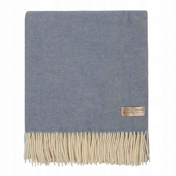Vlněná deka teplá 100% vlna 140x200 Cozy Blankets