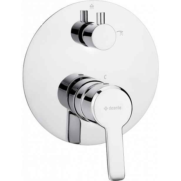 Arnika chrom Sprchová baterie, podomítková, se sprchovým spínačem (BQA_04