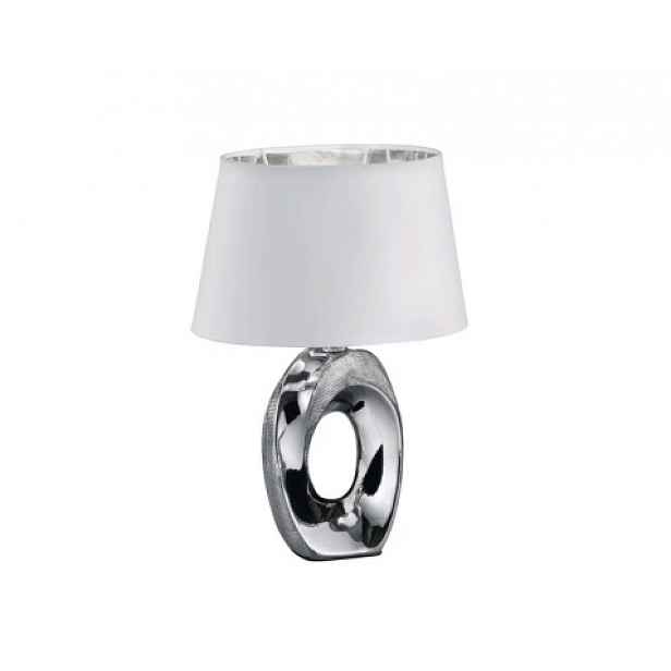 Stolní lampa Taba 33 cm, chromová