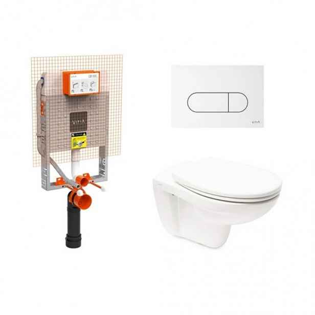 Závěsný WC set k zazdění Vitra Normus SIKOVZW2
