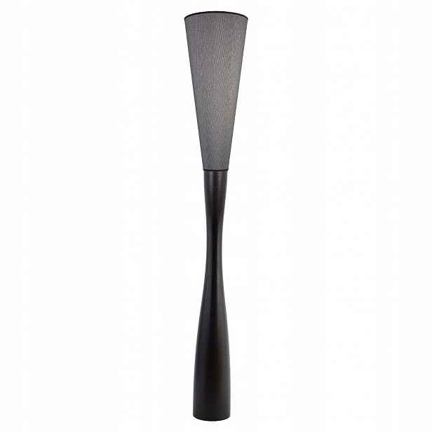 Černá podlahová lampa Chinka 8210147 Hellux