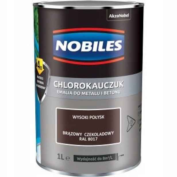 Chlorokaučuk 10L Hnědý čokoládový Nobiles