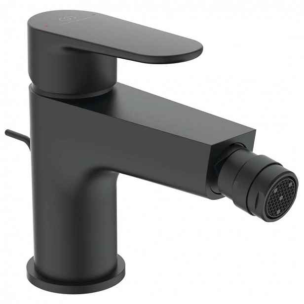 Ideal Standard Cerafine O - Bidetová baterie s výpustí, černá BC705XG