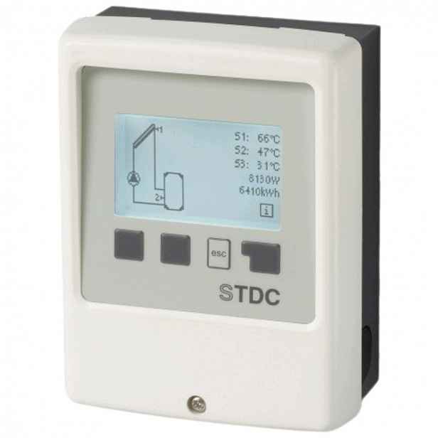 Regulator solarny Sorel Stdc v3 z dwoma czujnikami oraz sterowaniem Pwm