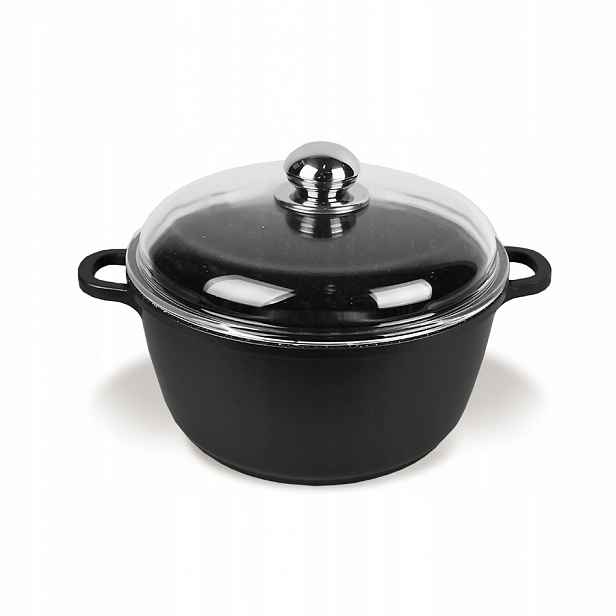 Hrnec s poklicí Granitový Povlak indukce 28 cm 5,8 l Maestro MR-4628C