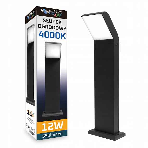 Led lampa Zahradní stojící sloupek 50 cm venkovní 4000K Led