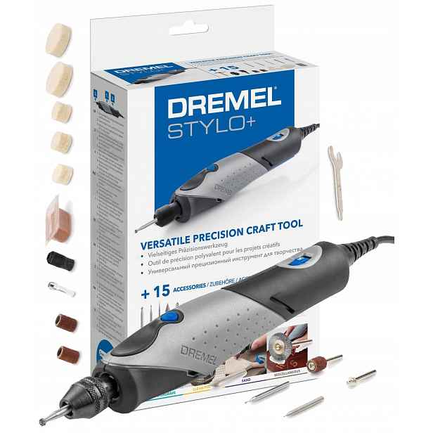 Multifunkční Bruska Dremel Stylo+ Pro Precizní Práce 15 Doplňků