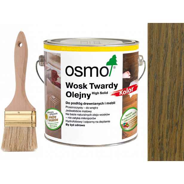 Osmo 3075 tvrdý vosk olejový olej 0,75 L Černý