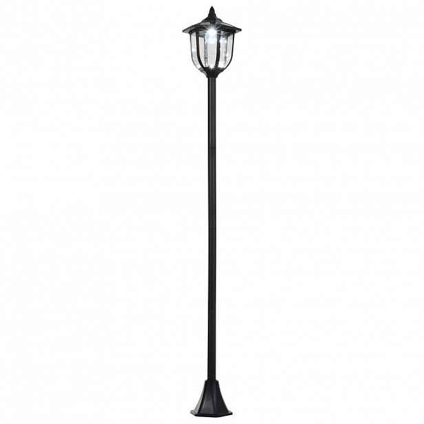 Outsunny ZAHRADNÍ LAMPION, černý, ABS (plast), nerezová ocel