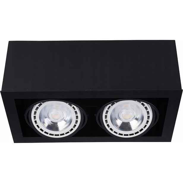 Bodové nástěnný svítidlo Nowodvorski Box Black II Es 9470