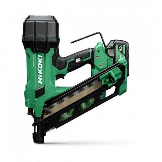 HiKOKI - 18V AKU hřebíkovačka 50-90 mm, 2x aku 5,0 Ah Li-Ion, nabíječka NR1890DCAWQZ