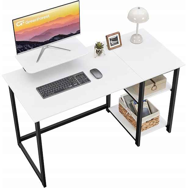 Počítačový Stůl, Stolek K Počítači, Funkční Stojan Na Monitor 120 CM