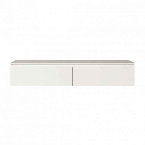 Selsey TV stolek Bemmi bílý 150/28/32 cm