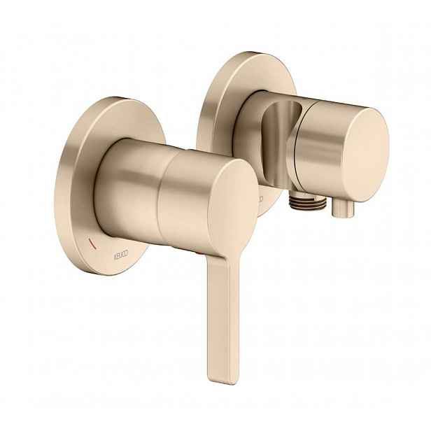 Keuco Edition 400 - Baterie pod omítku pro 2 spotřebiče, kartáčovaný bronz 51551031221