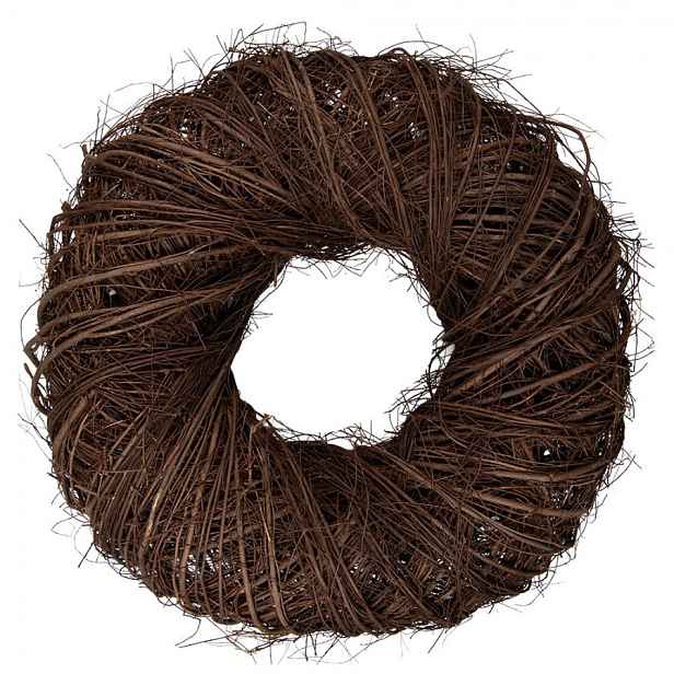 Masivní přírodní proutěný hnědý věnec Wreath L - Ø 60*18 cm Clayre & Eef