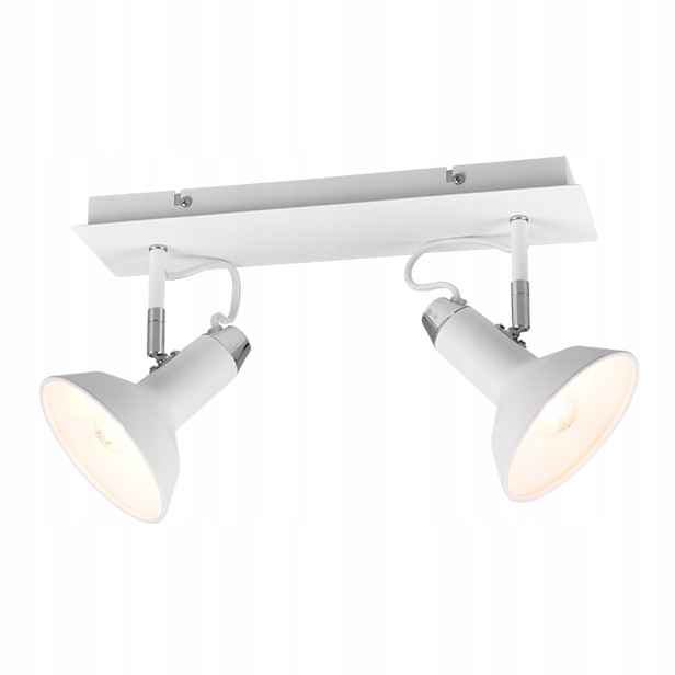 Trio Nástěnný reflektor Roxie Bílý E14 2x10W s nastavitelným úhlem IP20