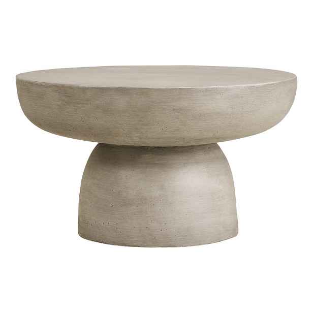 Keramický kulatý zahradní konferenční stolek ø 60 cm Bonnet – House Nordic