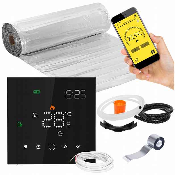Set Vyhřívací Podložka pro topení Mission Air pod panely MAL-160W/m² 5m² WIFi