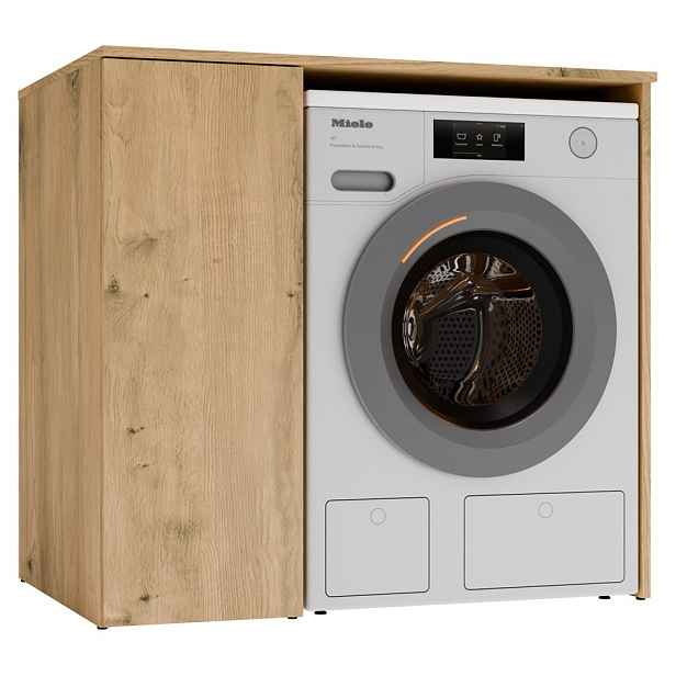 TP Living Koupelnová skříňka na pračku Pola 95 cm dub artisan