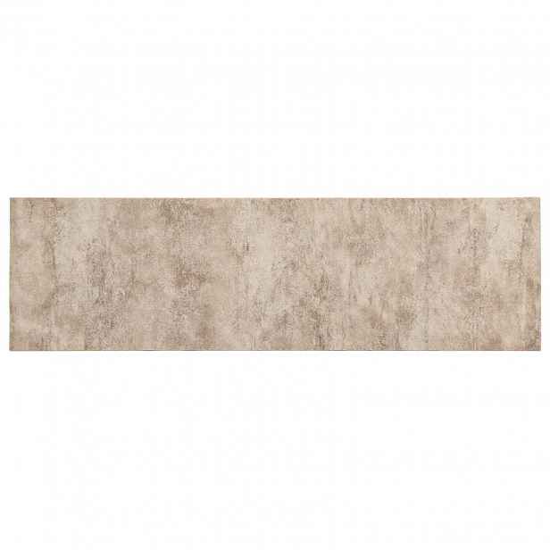 vidaXL Kuchyňský koberec Béžový beton 180 x 60 cm 100% polyamid