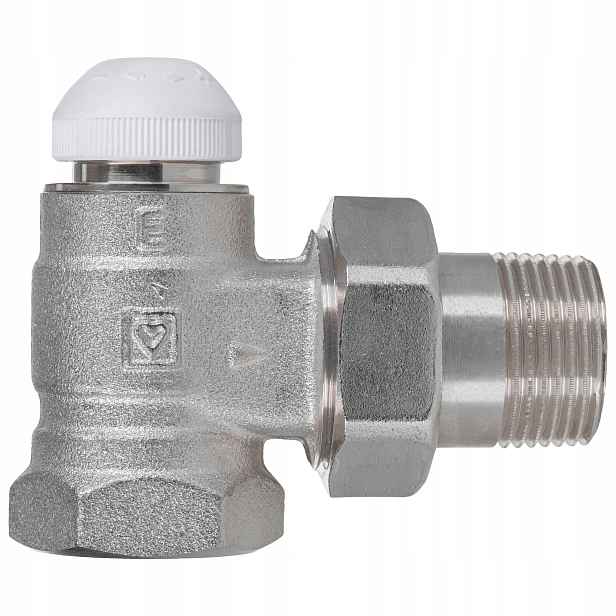 Herz Ts-e termostatický ventil rohový 3/4" se zvýšeným průtokem Kvs 5,1