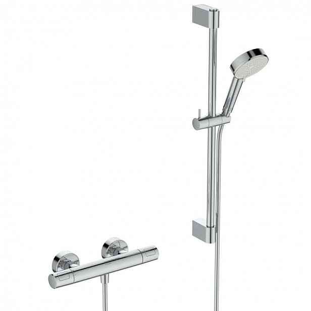 Ideal Standard Ceratherm T25 - Sprchový set s termostatem, 2 proudy, chrom A8528AA
