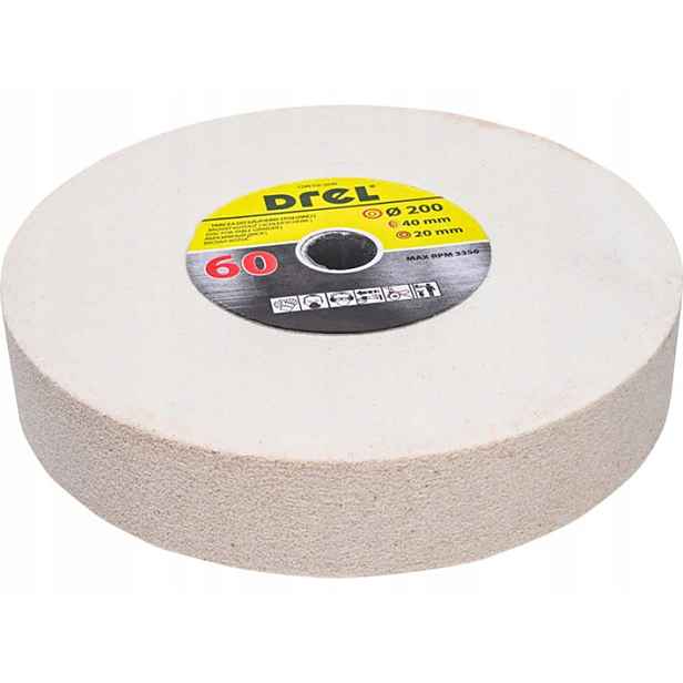 Kotouč Pro Stolní Brusku 200x20x40 mm Bílý