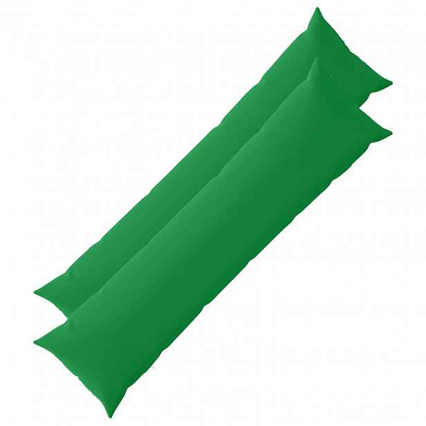 vidaXL Povlak na polštář 2 pcs HEERLEN Zelená 40 x 145 cm Polyester