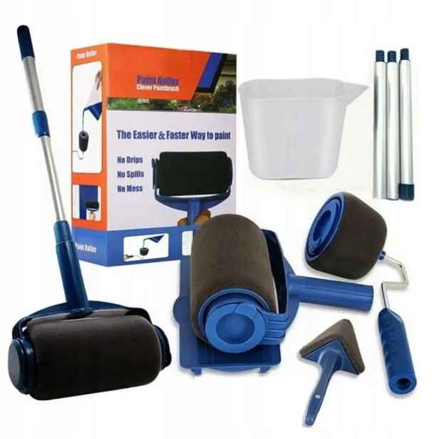 Váleček Na Malování Stěn Nekapající Univerzální Válečky Sada 5v1 x10