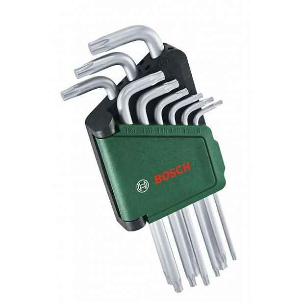 Bosch - 9dílná sada klíčů TORX 1600A02Z9C