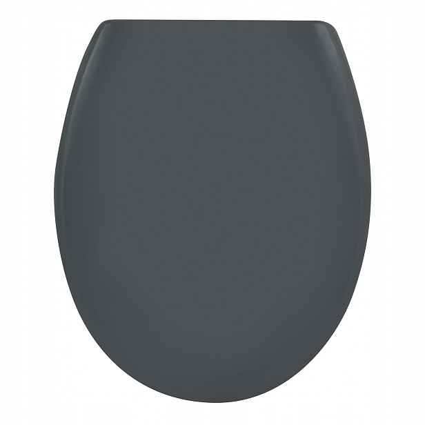 Spirella Wc prkénko Easy Clip, šedé, duroplast Thermodur
