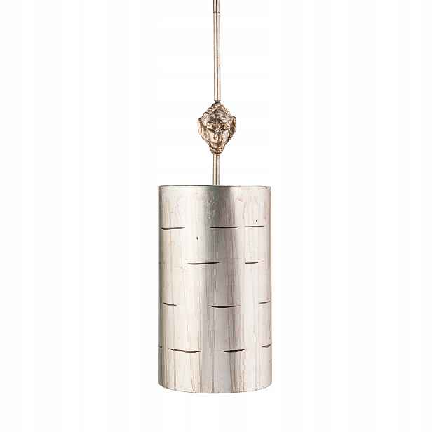 Závěsná lampa Flambeau Fragment stříbrná chromovaná 1xE27 100W