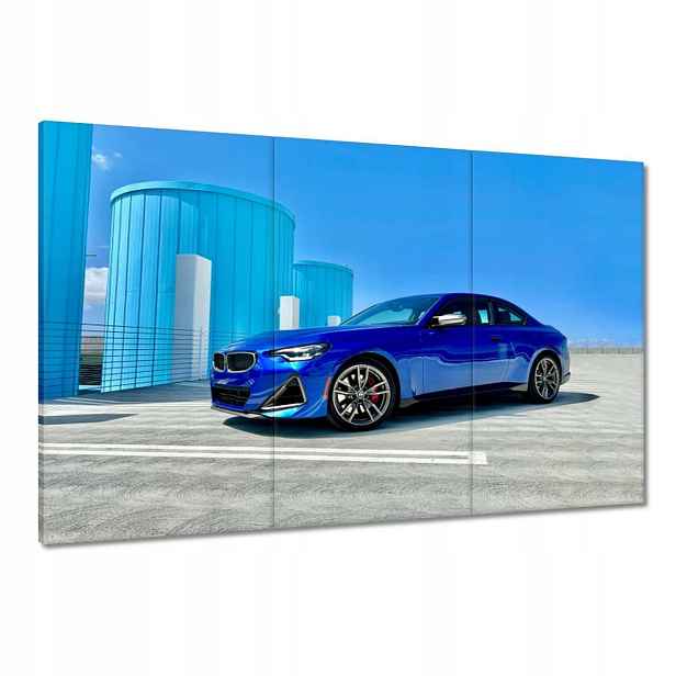 Obrazy 120x80 Modré Bmw Auto