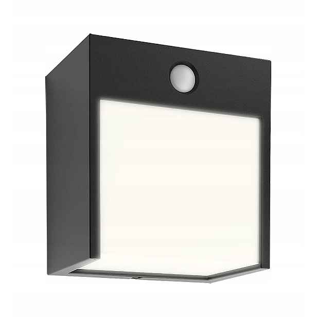 Nástěnné venkovní svítidlo s čidlem Rabalux Balimo 7478, 1x Led 11W, černé