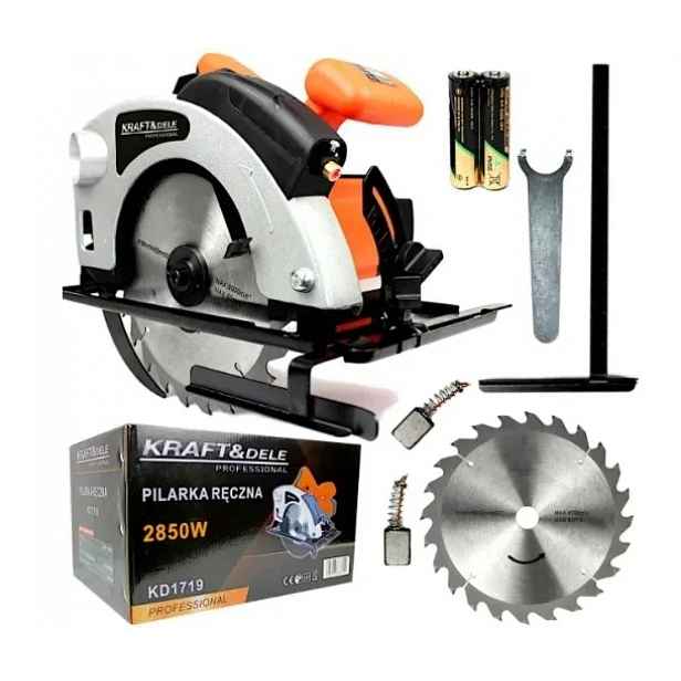Kotoučová pila Kraft&Dele 2850 W 185 mm s laserem