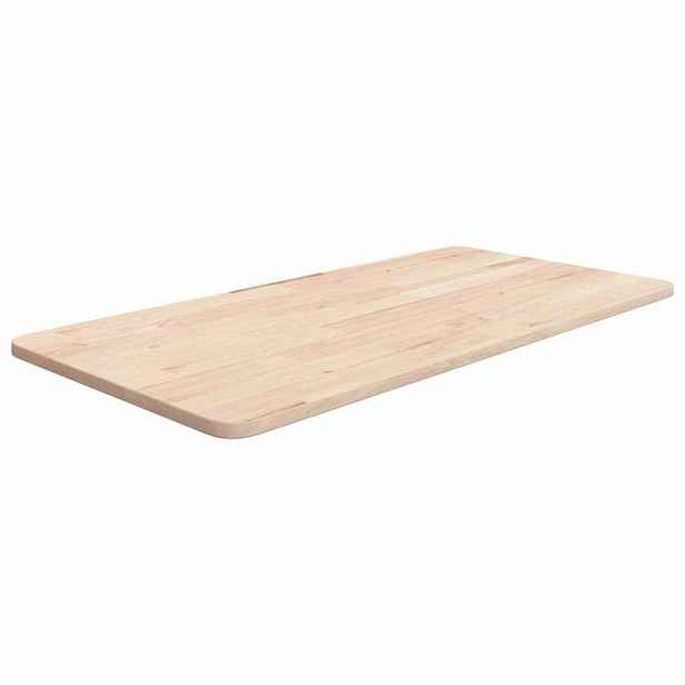 vidaXL Koupelnová deska 80 x 40 x 1,5 cm neošetřené masivní dřevo