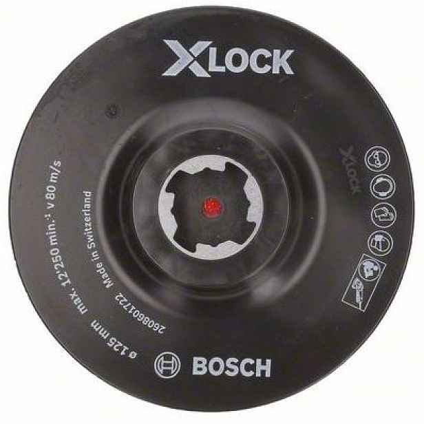 Talíř opěrný Bosch X-LOCK 125 mm