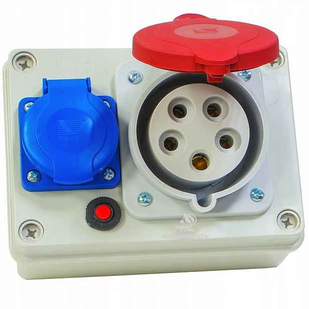 Nástěnný rozvaděč R-box 150 1x32A 5P 1x230 V