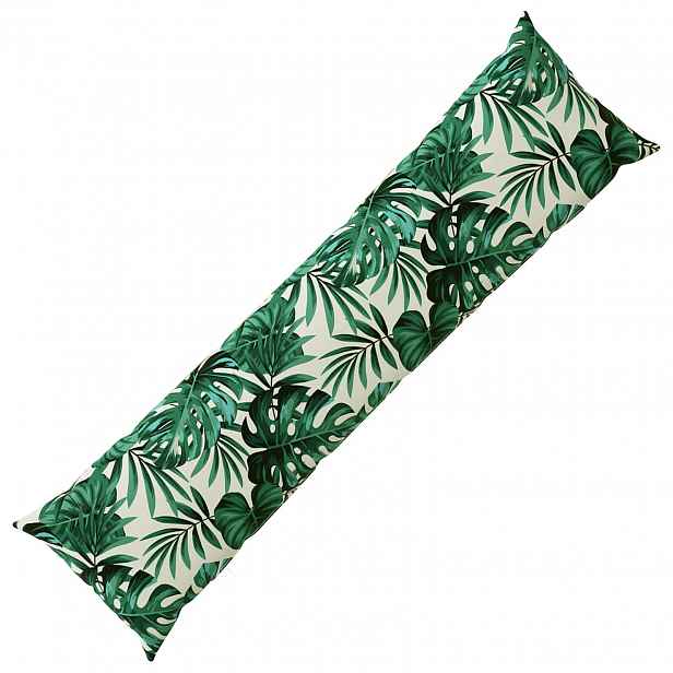vidaXL Povlak na polštář HEERLEN Vzor listů 40 x 145 cm Polyester
