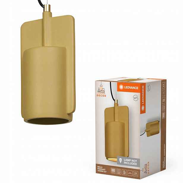 Závěsné Stropní Svítidlo Dekorativní E27 Převis Zlatý Decor Ledvance