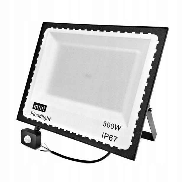 Halogenová Led lampa se snímačem pohybu soumraku 300 W